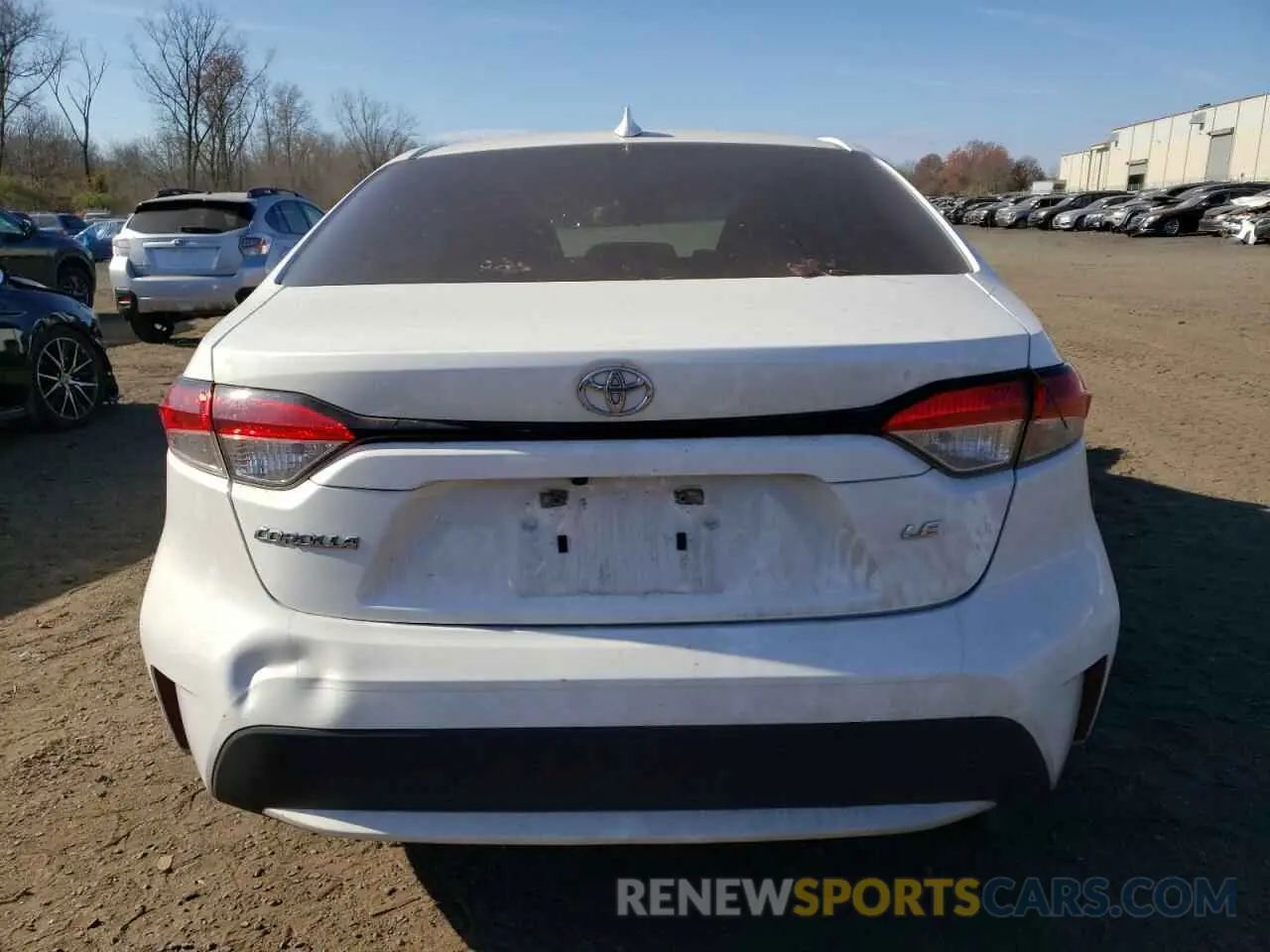 6 Фотография поврежденного автомобиля 5YFEPMAE9MP153989 TOYOTA COROLLA 2021