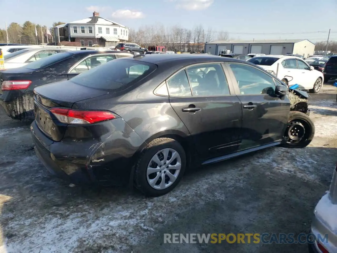 3 Photograph of a damaged car 5YFEPMAE9MP162269 TOYOTA COROLLA 2021