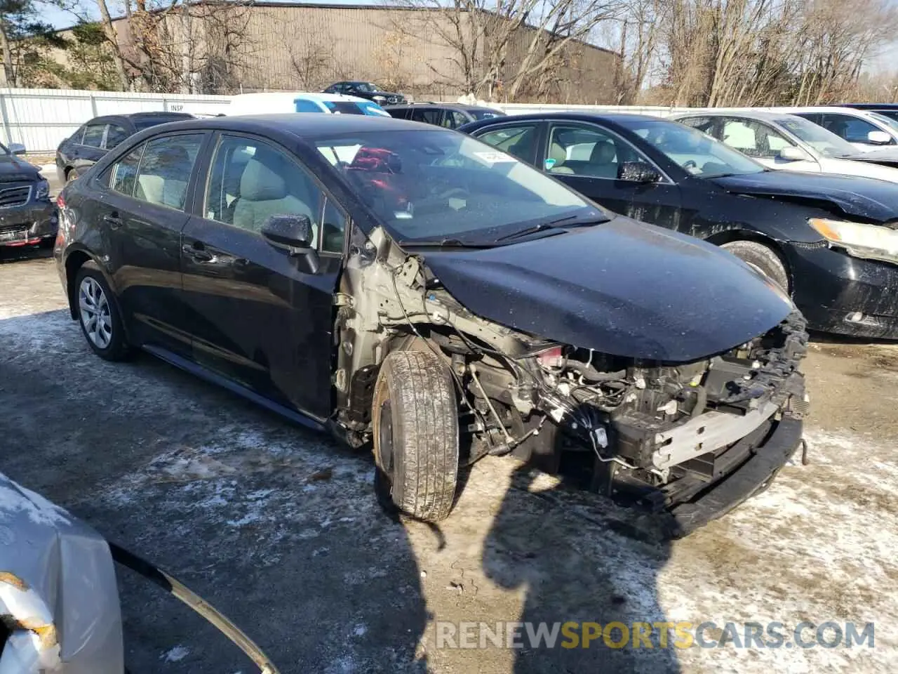 4 Photograph of a damaged car 5YFEPMAE9MP162269 TOYOTA COROLLA 2021