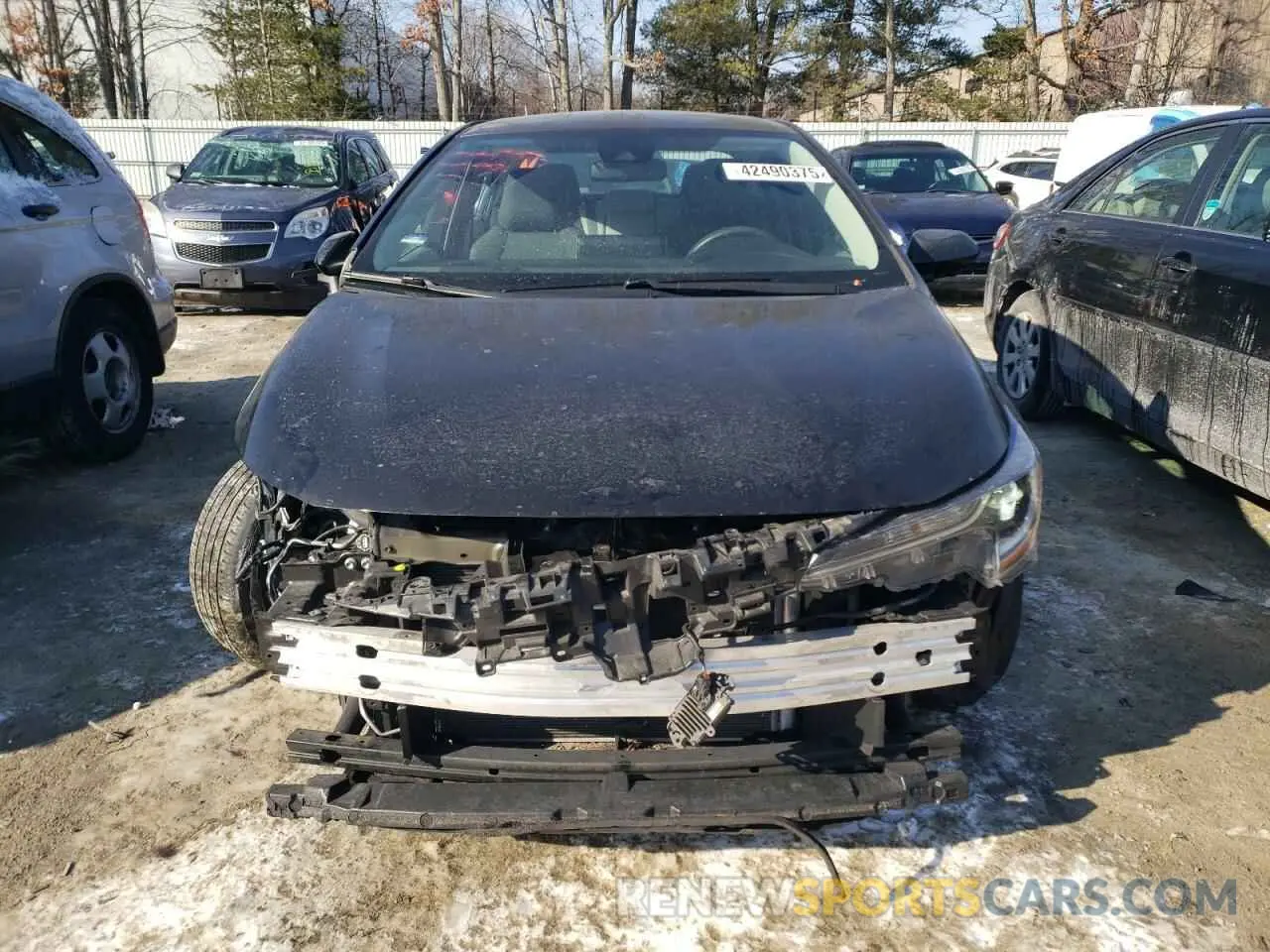 5 Photograph of a damaged car 5YFEPMAE9MP162269 TOYOTA COROLLA 2021