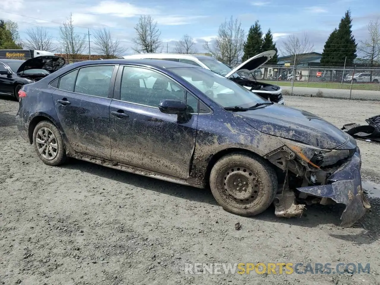 4 Photograph of a damaged car 5YFEPMAE9MP165088 TOYOTA COROLLA 2021