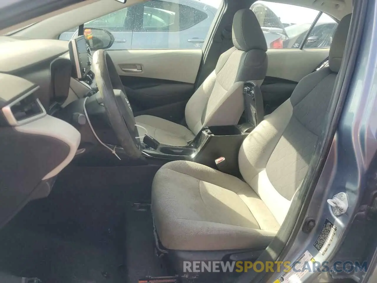 7 Photograph of a damaged car 5YFEPMAE9MP166581 TOYOTA COROLLA 2021