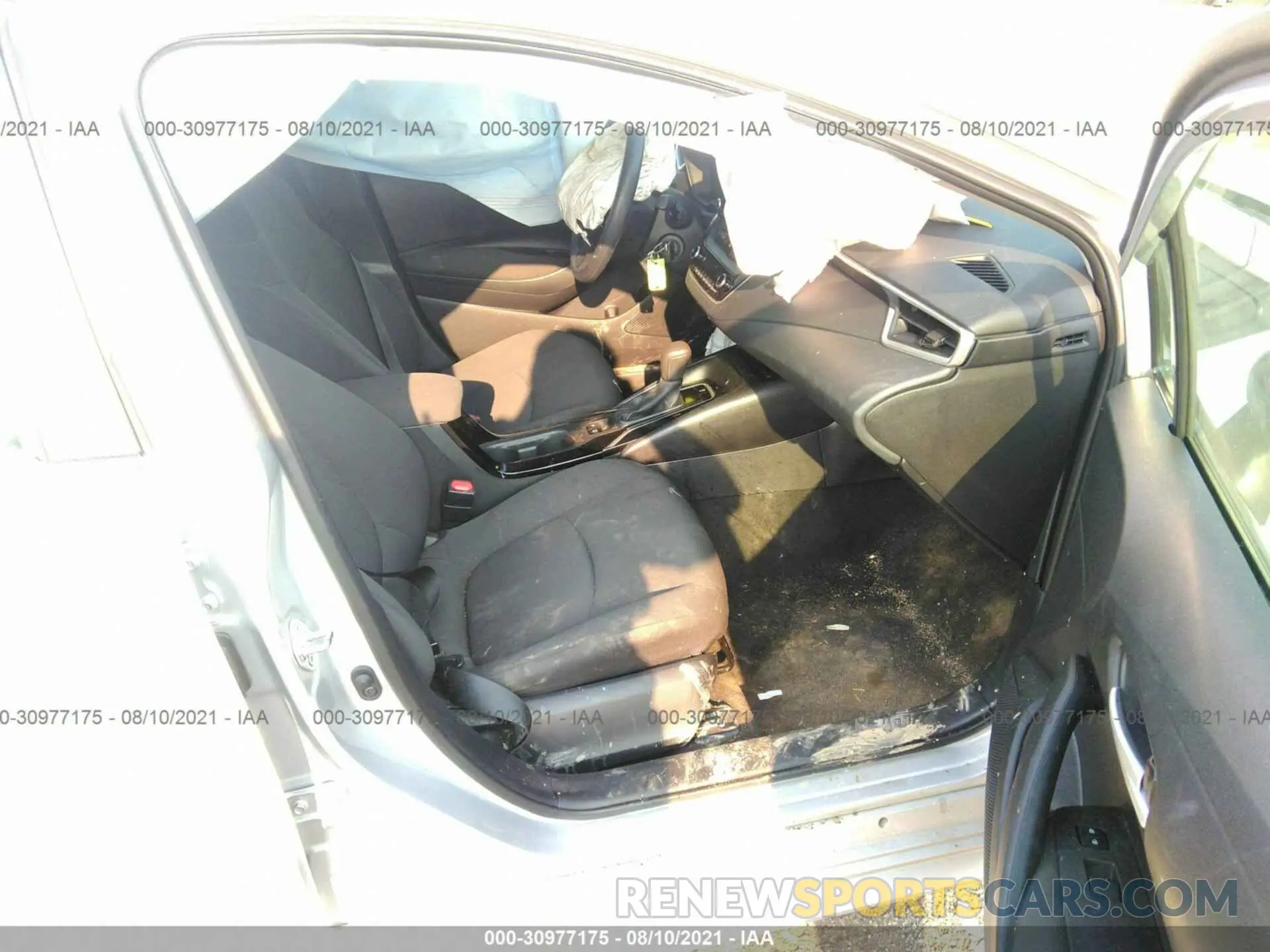 5 Фотография поврежденного автомобиля 5YFEPMAE9MP166810 TOYOTA COROLLA 2021