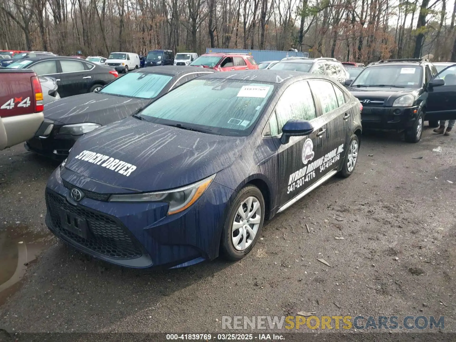 2 Фотография поврежденного автомобиля 5YFEPMAE9MP167360 TOYOTA COROLLA 2021