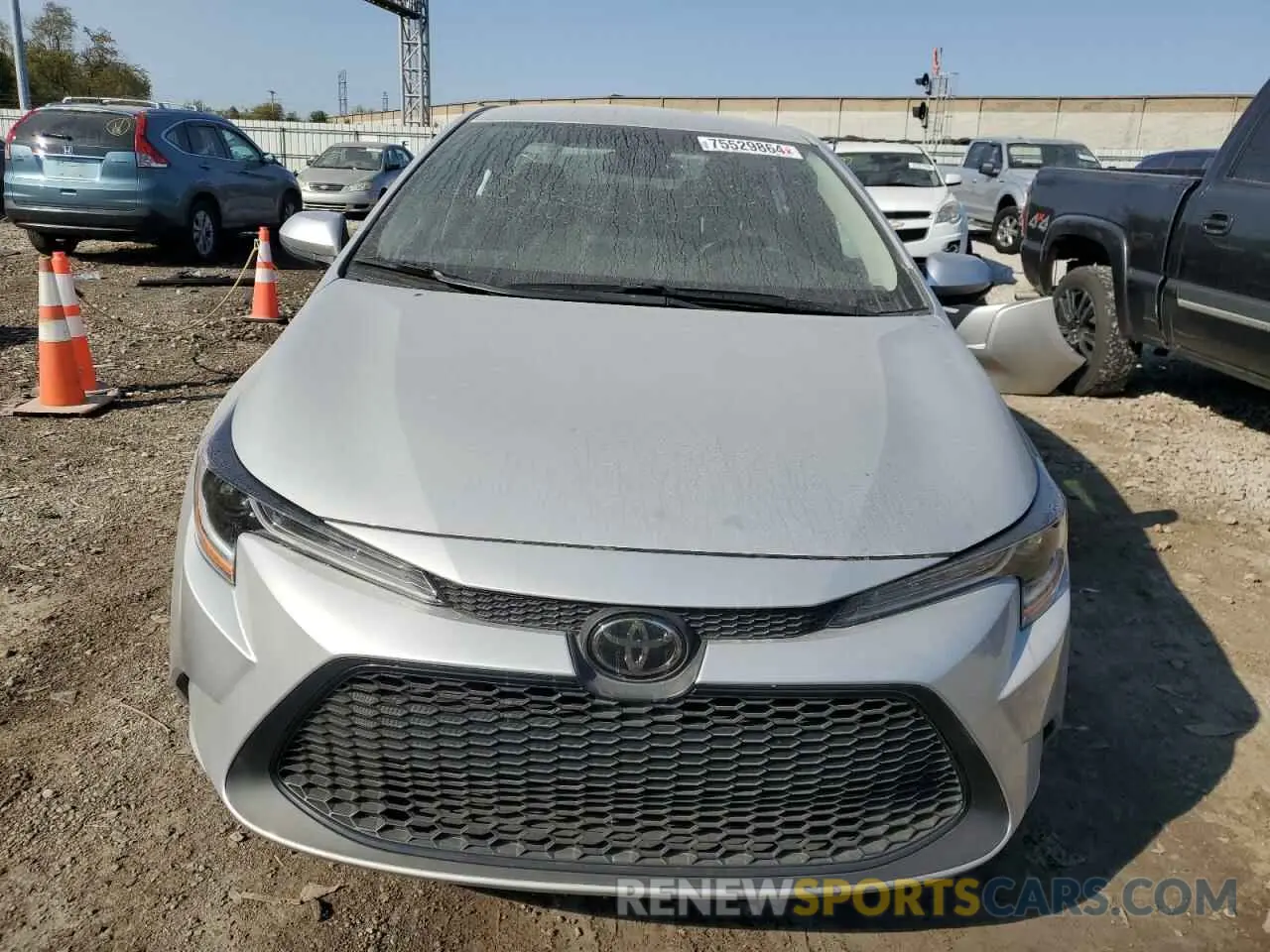 5 Photograph of a damaged car 5YFEPMAE9MP169707 TOYOTA COROLLA 2021