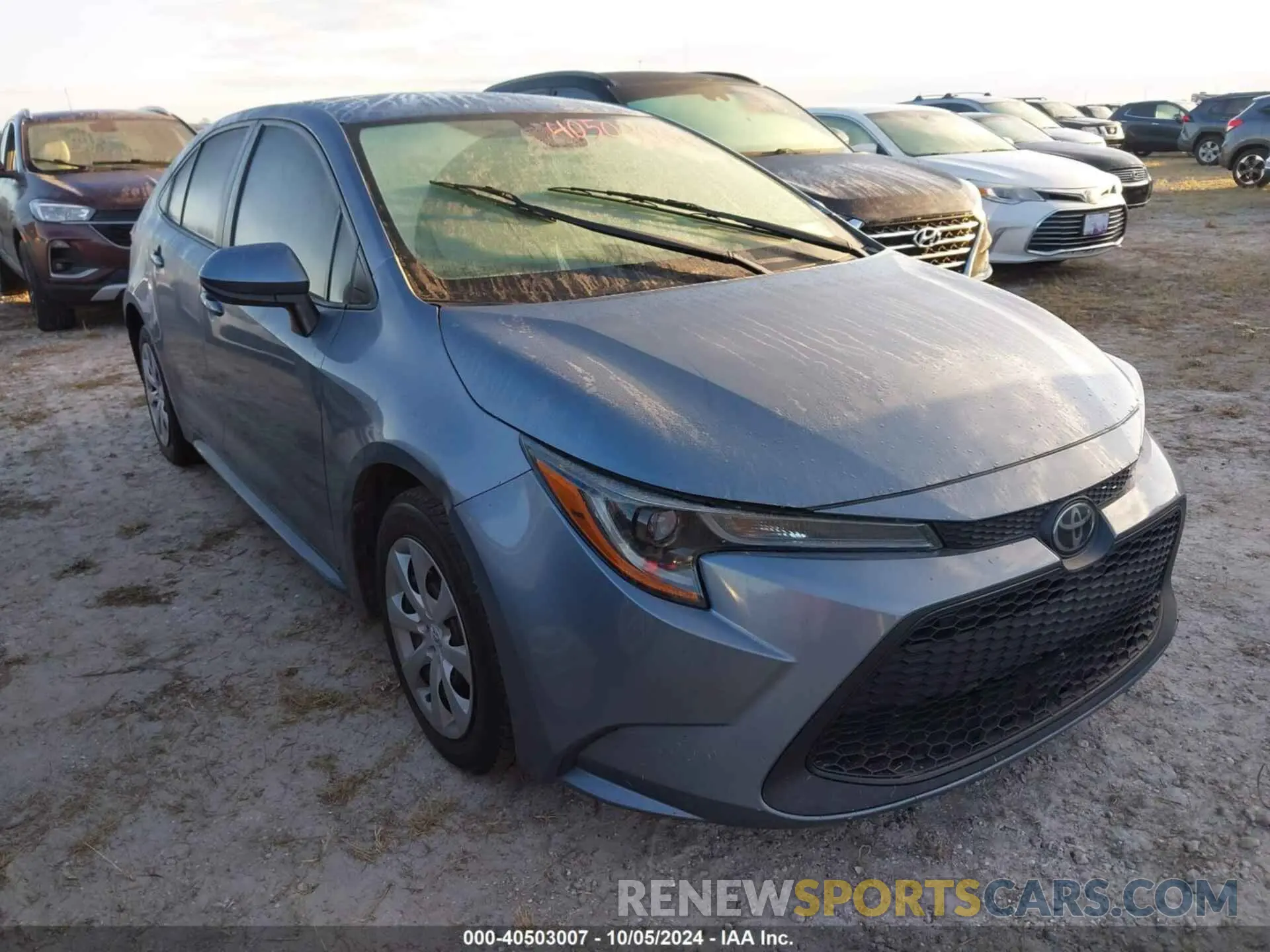 1 Фотография поврежденного автомобиля 5YFEPMAE9MP169898 TOYOTA COROLLA 2021