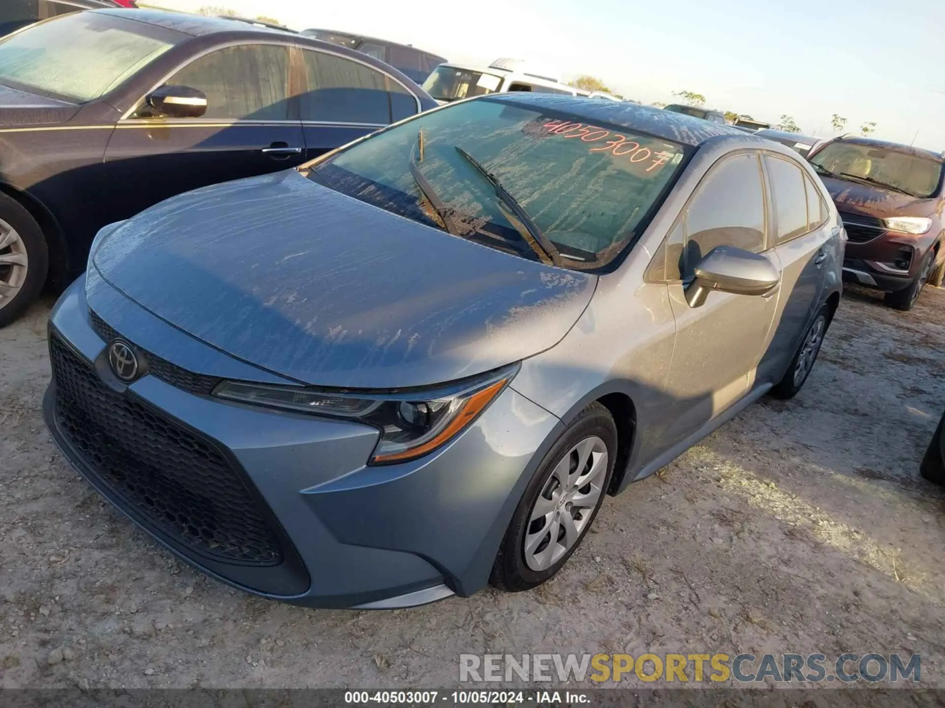 2 Фотография поврежденного автомобиля 5YFEPMAE9MP169898 TOYOTA COROLLA 2021