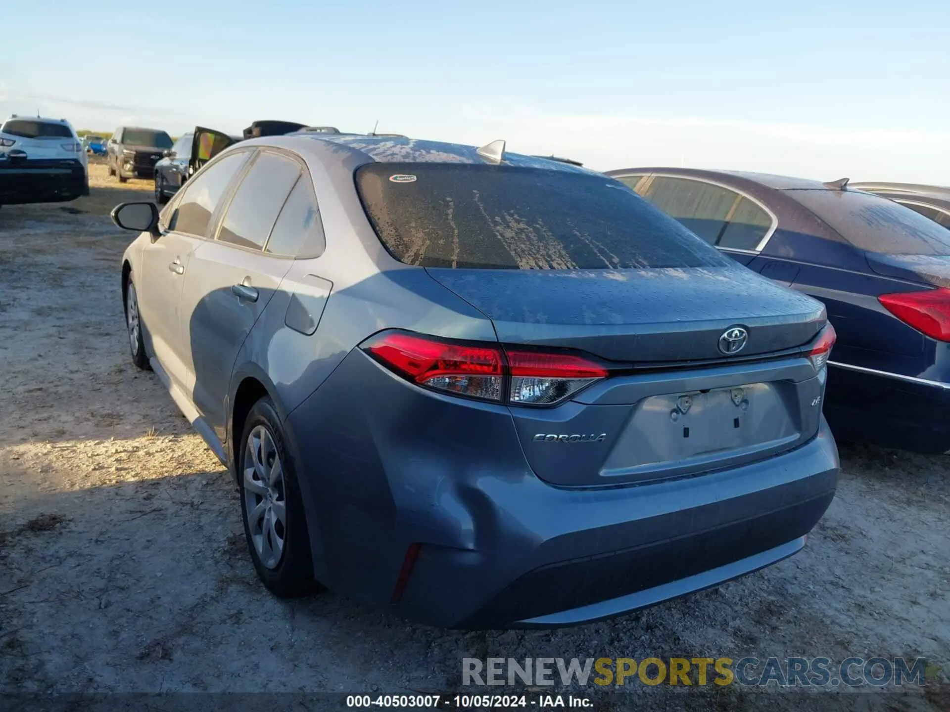 3 Фотография поврежденного автомобиля 5YFEPMAE9MP169898 TOYOTA COROLLA 2021