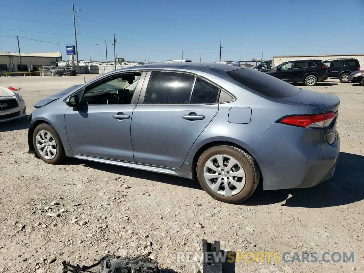 2 Фотография поврежденного автомобиля 5YFEPMAE9MP172963 TOYOTA COROLLA 2021