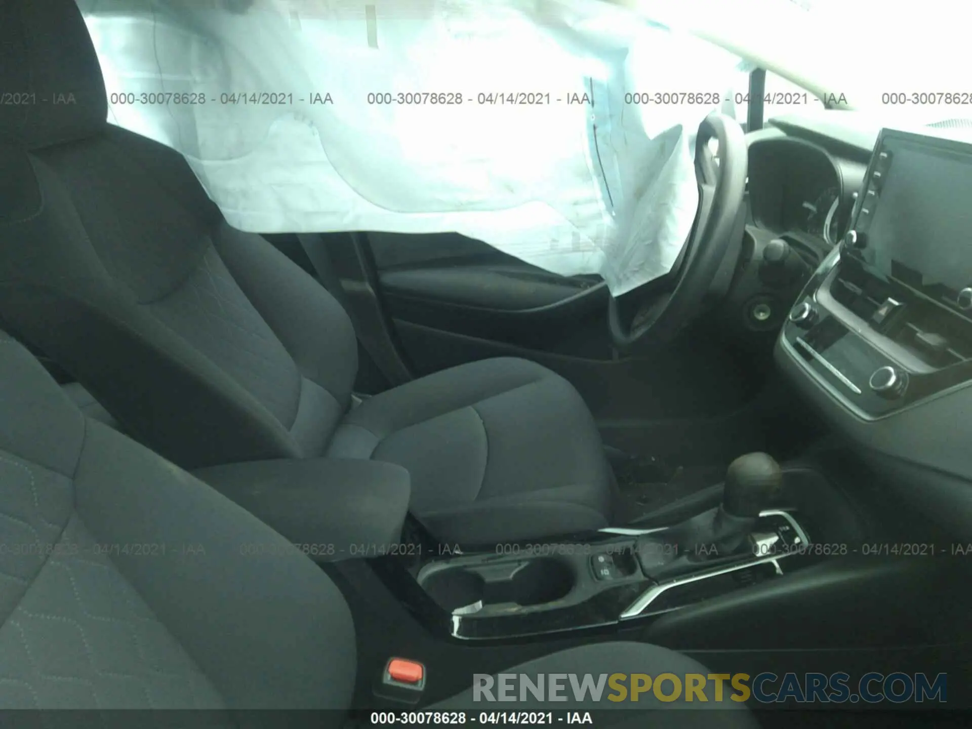 5 Photograph of a damaged car 5YFEPMAE9MP176365 TOYOTA COROLLA 2021