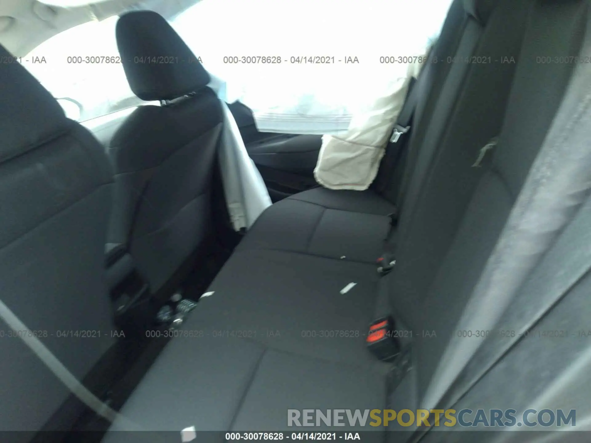 8 Photograph of a damaged car 5YFEPMAE9MP176365 TOYOTA COROLLA 2021