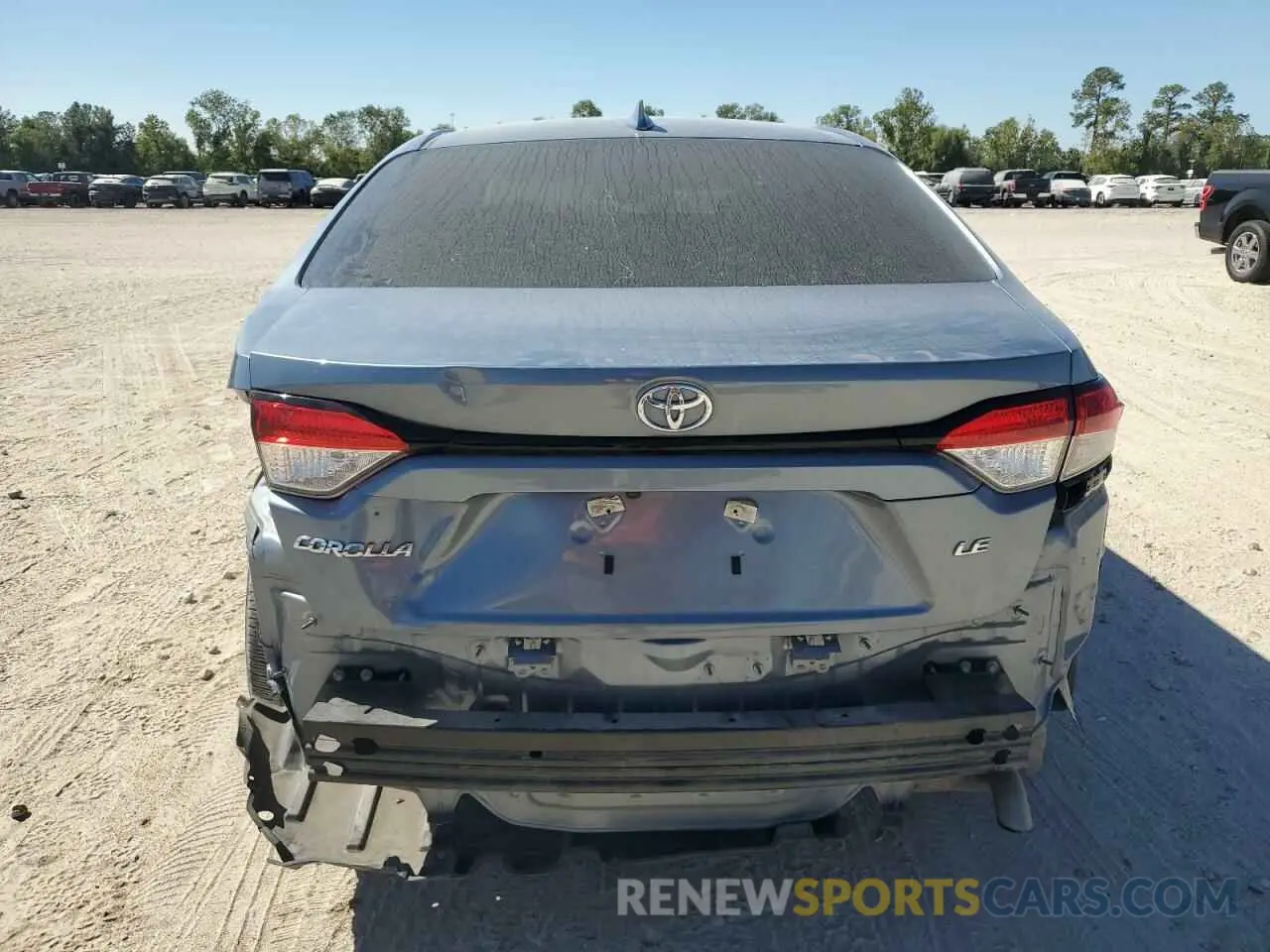 6 Photograph of a damaged car 5YFEPMAE9MP177130 TOYOTA COROLLA 2021