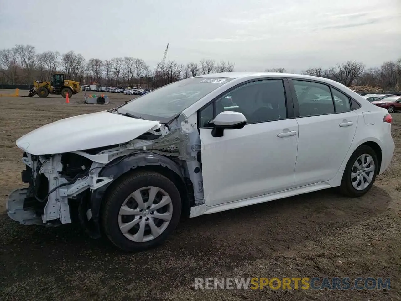 1 Photograph of a damaged car 5YFEPMAE9MP185051 TOYOTA COROLLA 2021