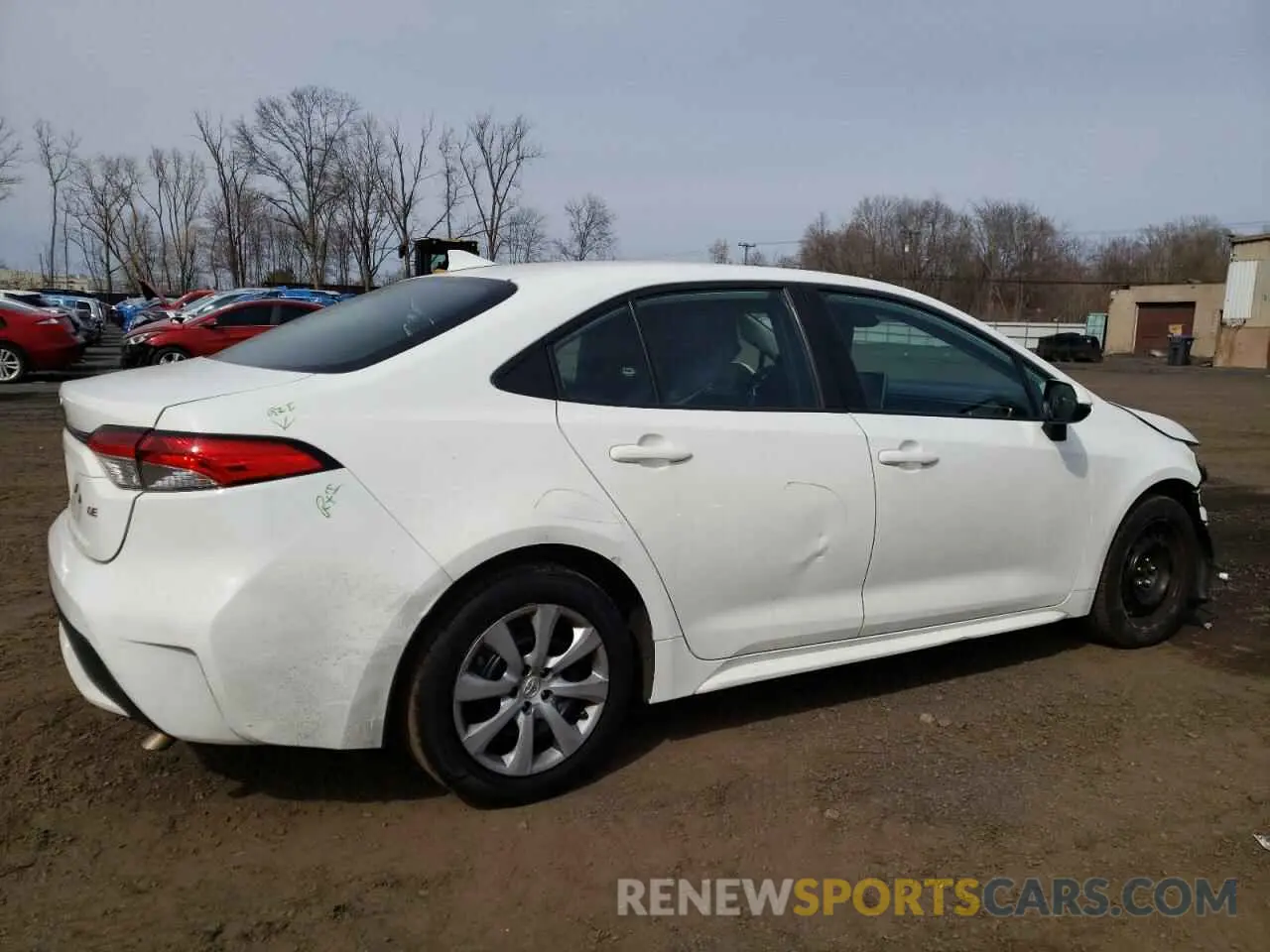 3 Photograph of a damaged car 5YFEPMAE9MP185051 TOYOTA COROLLA 2021