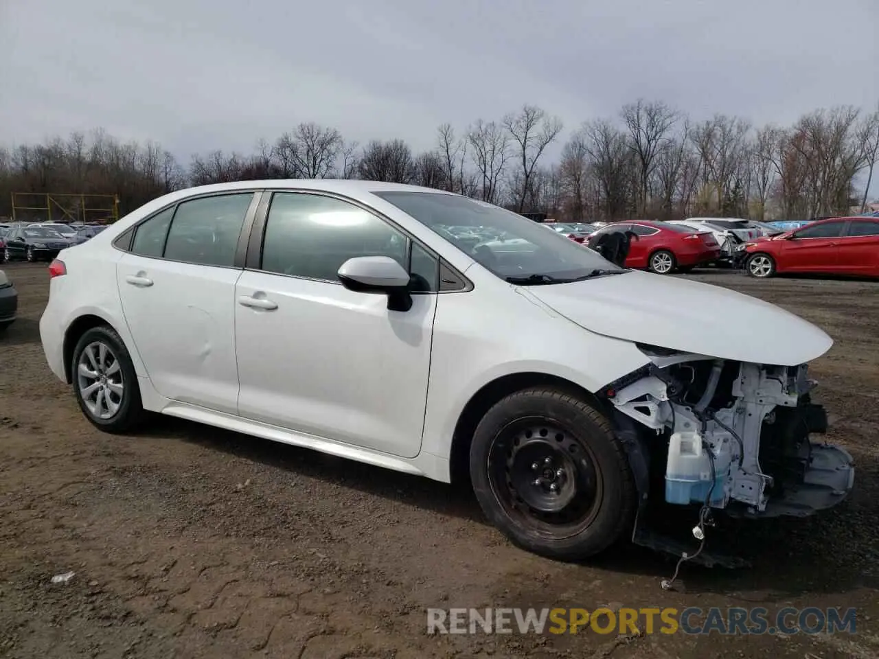 4 Photograph of a damaged car 5YFEPMAE9MP185051 TOYOTA COROLLA 2021