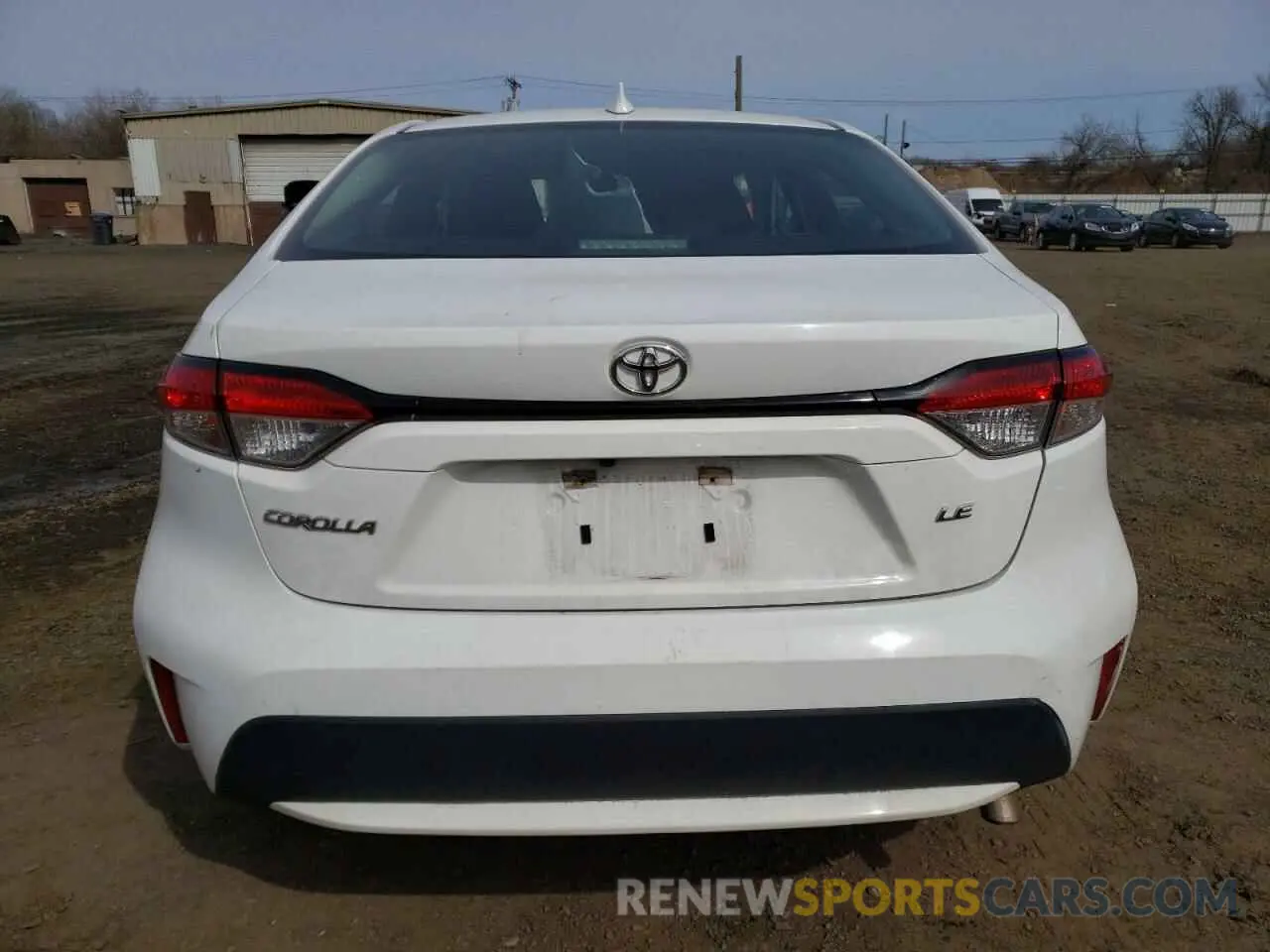 6 Photograph of a damaged car 5YFEPMAE9MP185051 TOYOTA COROLLA 2021