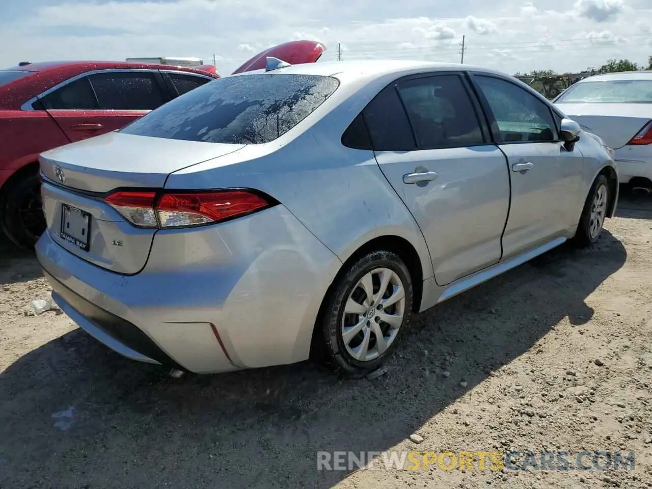 3 Фотография поврежденного автомобиля 5YFEPMAE9MP186054 TOYOTA COROLLA 2021