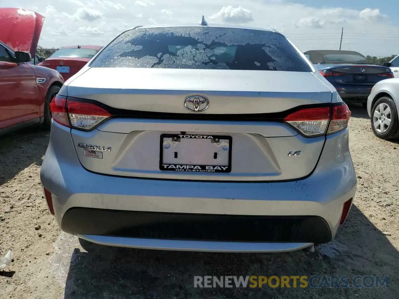 6 Фотография поврежденного автомобиля 5YFEPMAE9MP186054 TOYOTA COROLLA 2021