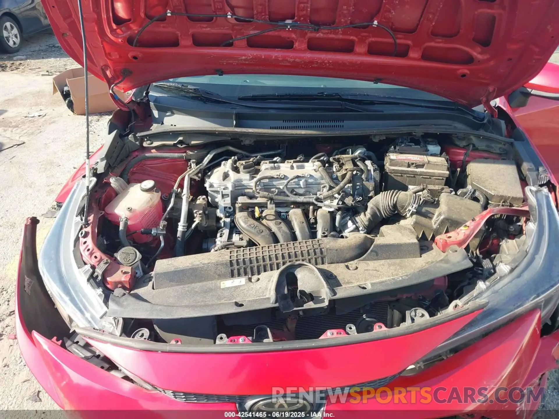 10 Photograph of a damaged car 5YFEPMAE9MP188242 TOYOTA COROLLA 2021