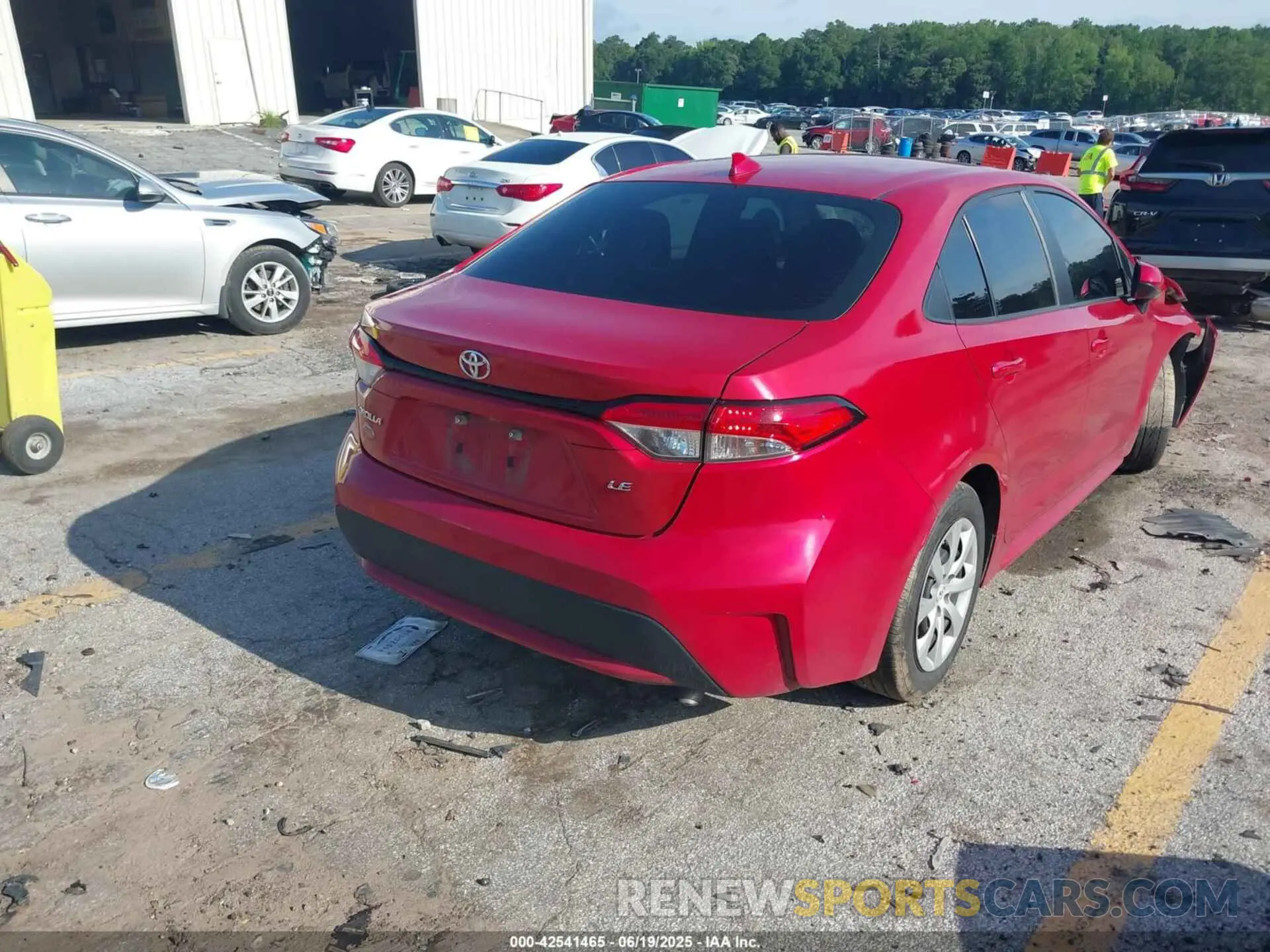 4 Photograph of a damaged car 5YFEPMAE9MP188242 TOYOTA COROLLA 2021