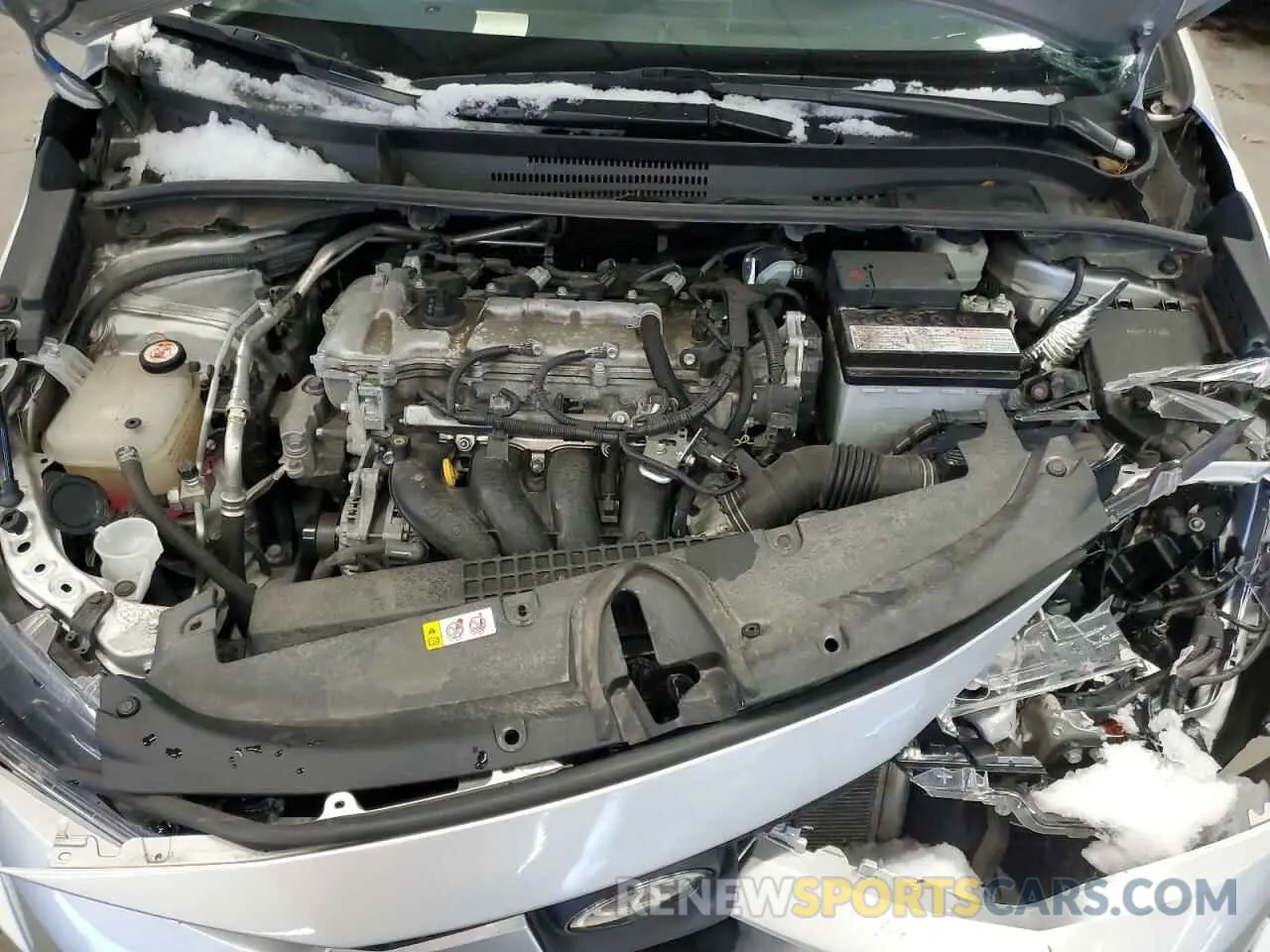 11 Фотография поврежденного автомобиля 5YFEPMAE9MP188757 TOYOTA COROLLA 2021
