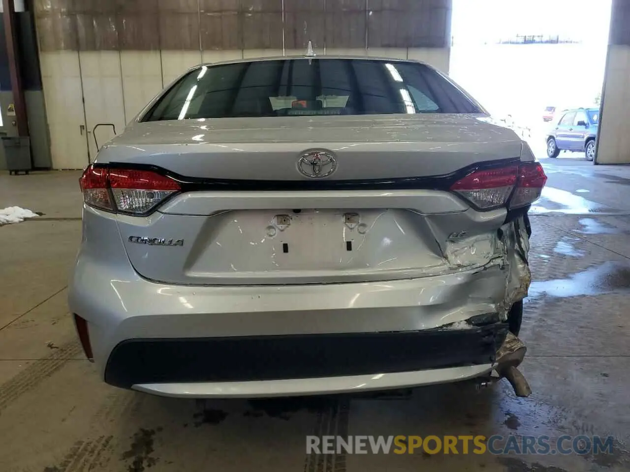 6 Фотография поврежденного автомобиля 5YFEPMAE9MP188757 TOYOTA COROLLA 2021