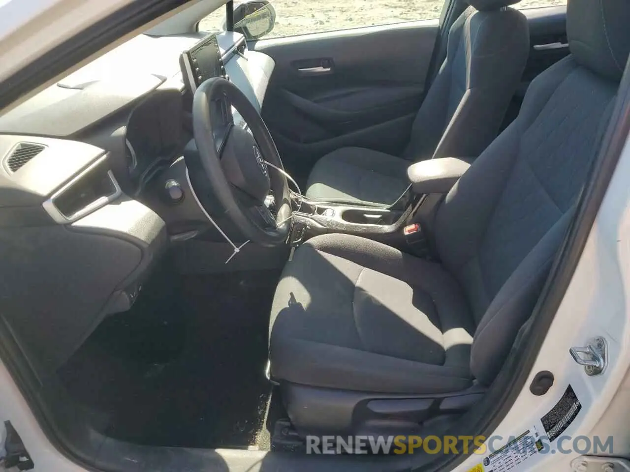 7 Photograph of a damaged car 5YFEPMAE9MP189245 TOYOTA COROLLA 2021