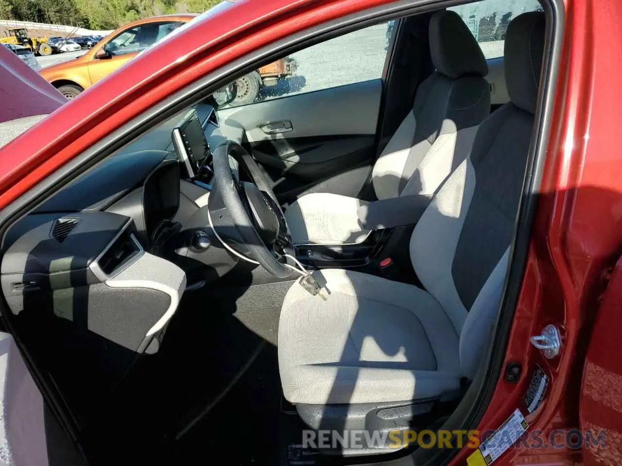 7 Фотография поврежденного автомобиля 5YFEPMAE9MP189634 TOYOTA COROLLA 2021