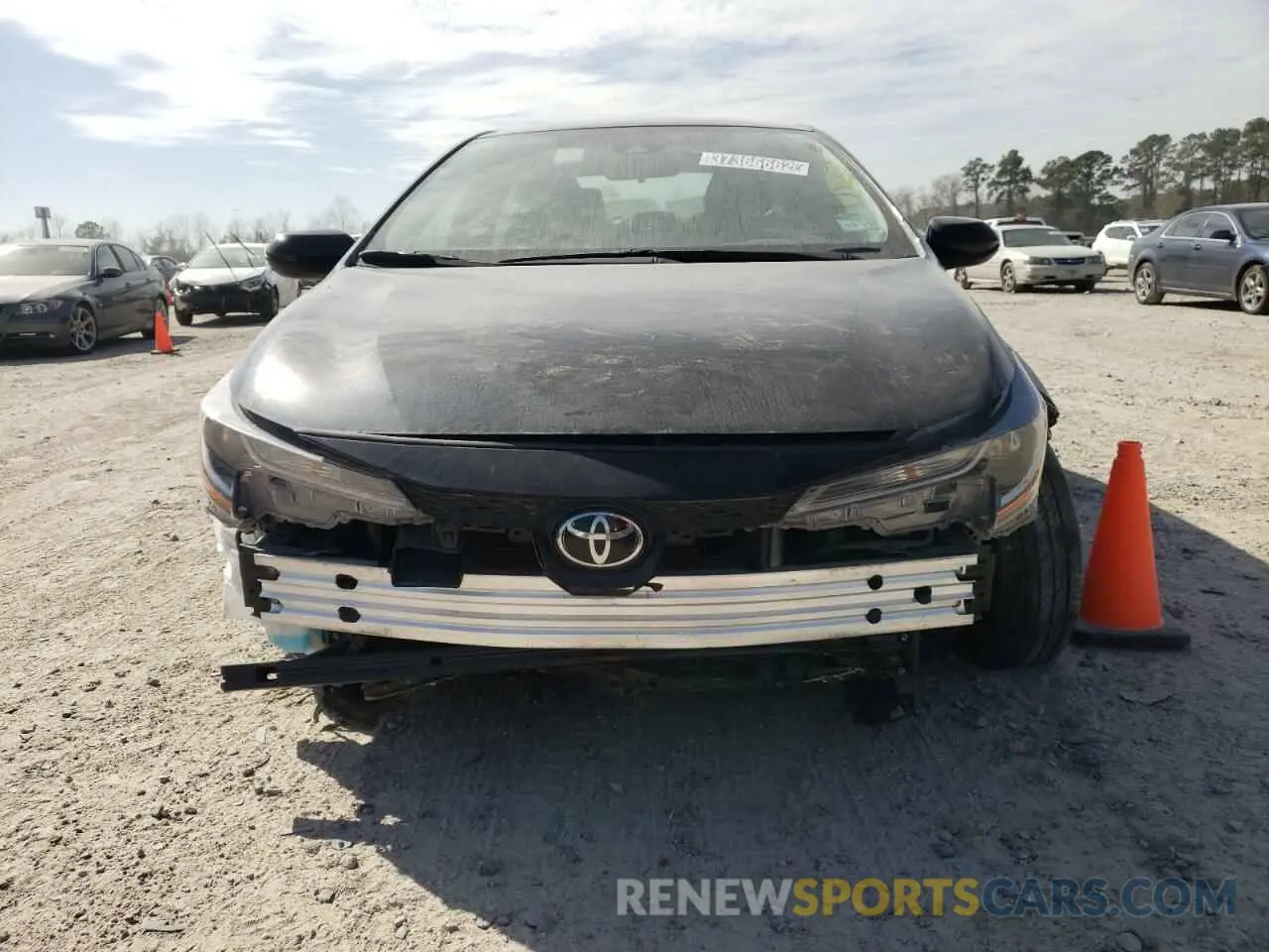 9 Photograph of a damaged car 5YFEPMAE9MP195255 TOYOTA COROLLA 2021
