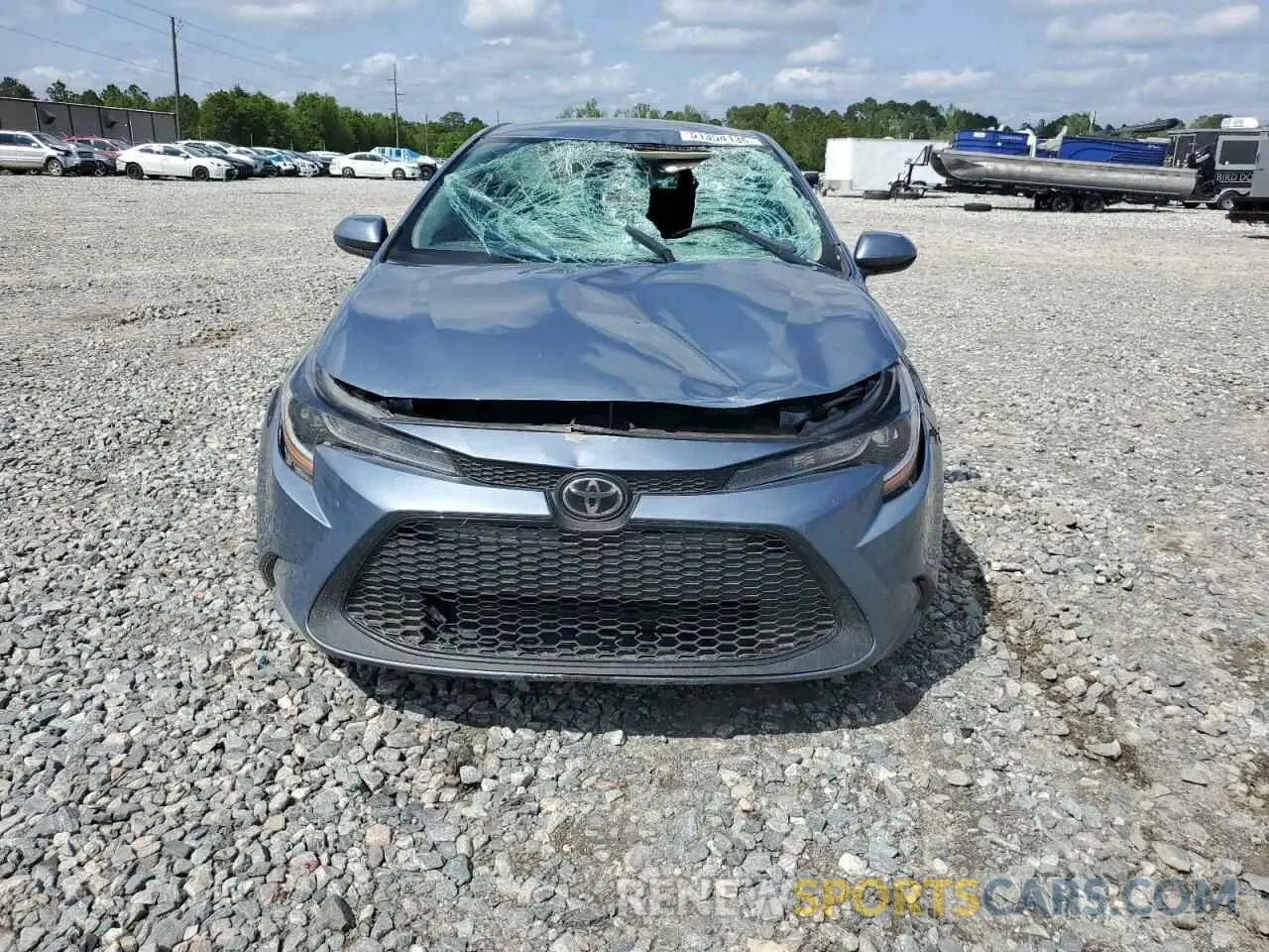 5 Photograph of a damaged car 5YFEPMAE9MP203094 TOYOTA COROLLA 2021