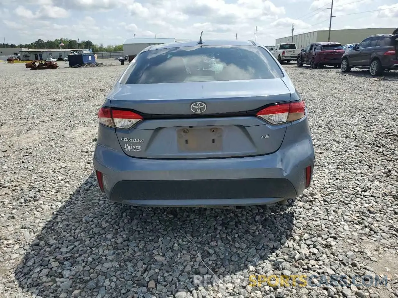 6 Photograph of a damaged car 5YFEPMAE9MP203094 TOYOTA COROLLA 2021