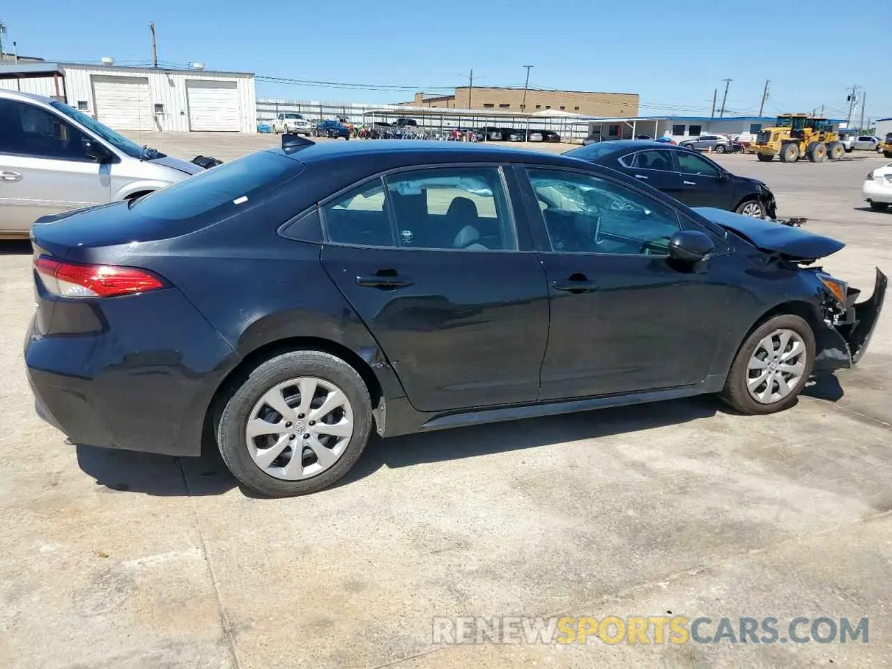 3 Photograph of a damaged car 5YFEPMAE9MP203600 TOYOTA COROLLA 2021