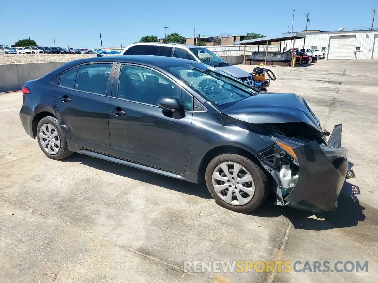 4 Photograph of a damaged car 5YFEPMAE9MP203600 TOYOTA COROLLA 2021