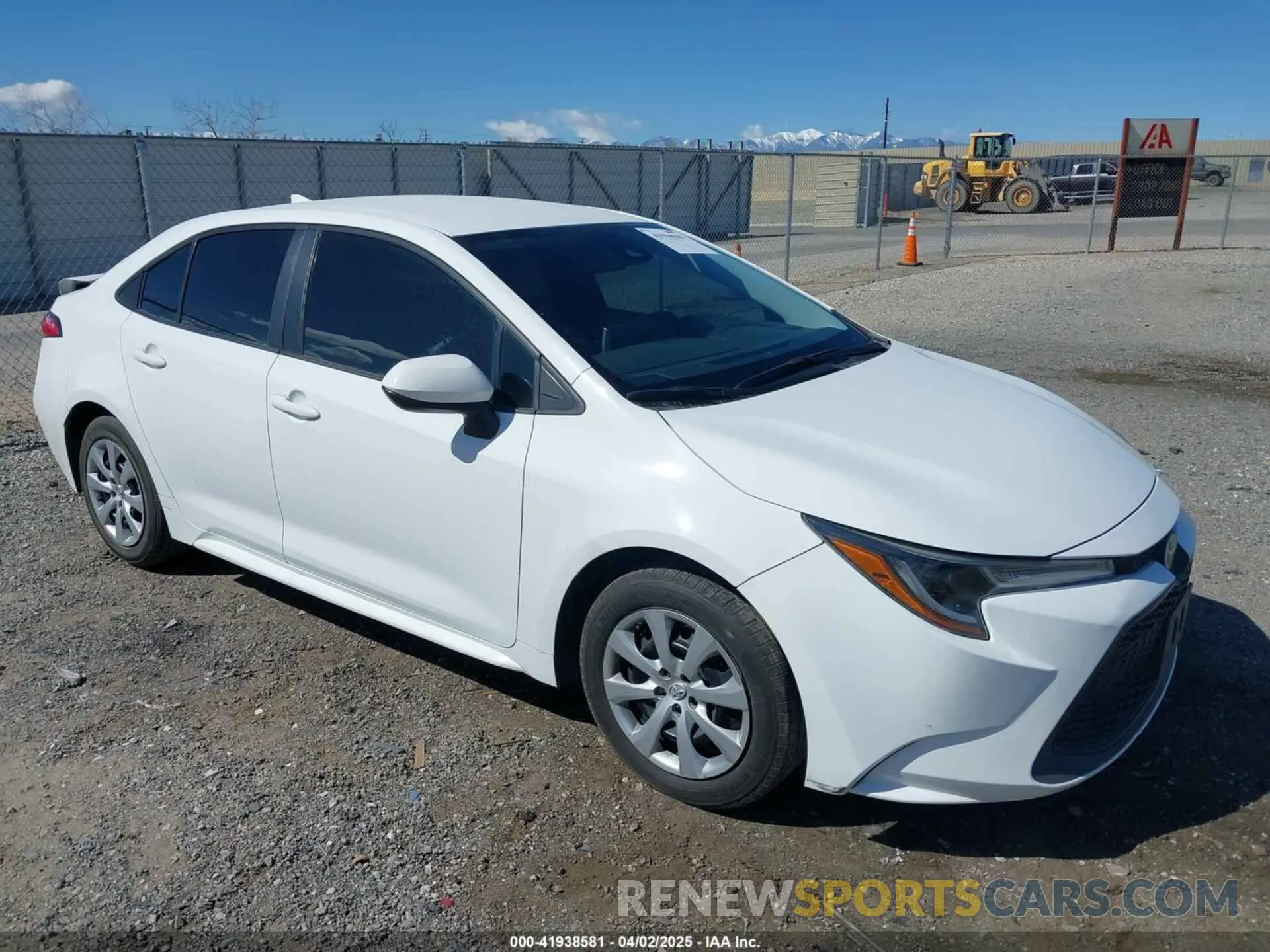 1 Фотография поврежденного автомобиля 5YFEPMAE9MP205525 TOYOTA COROLLA 2021