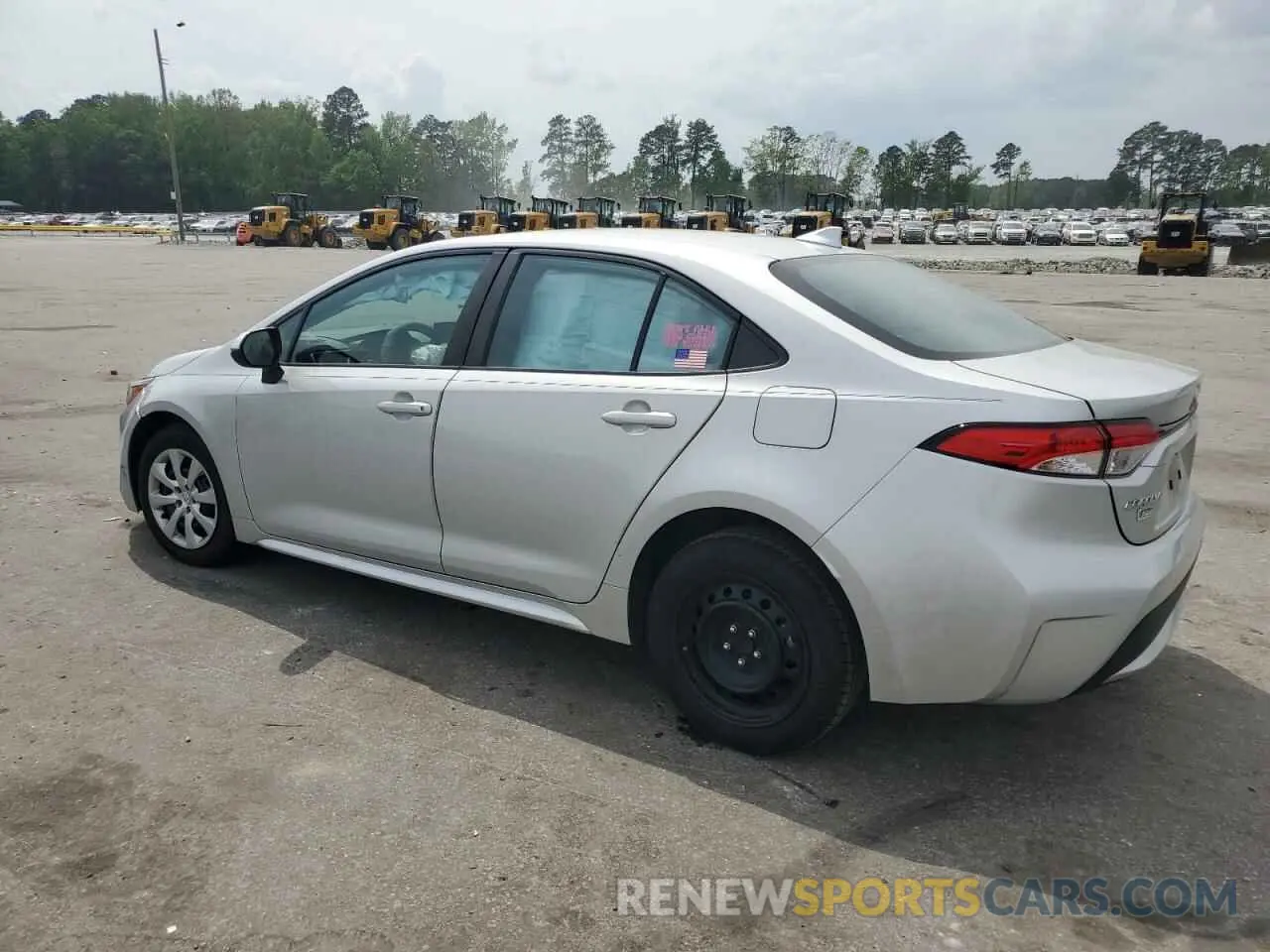 2 Фотография поврежденного автомобиля 5YFEPMAE9MP206173 TOYOTA COROLLA 2021