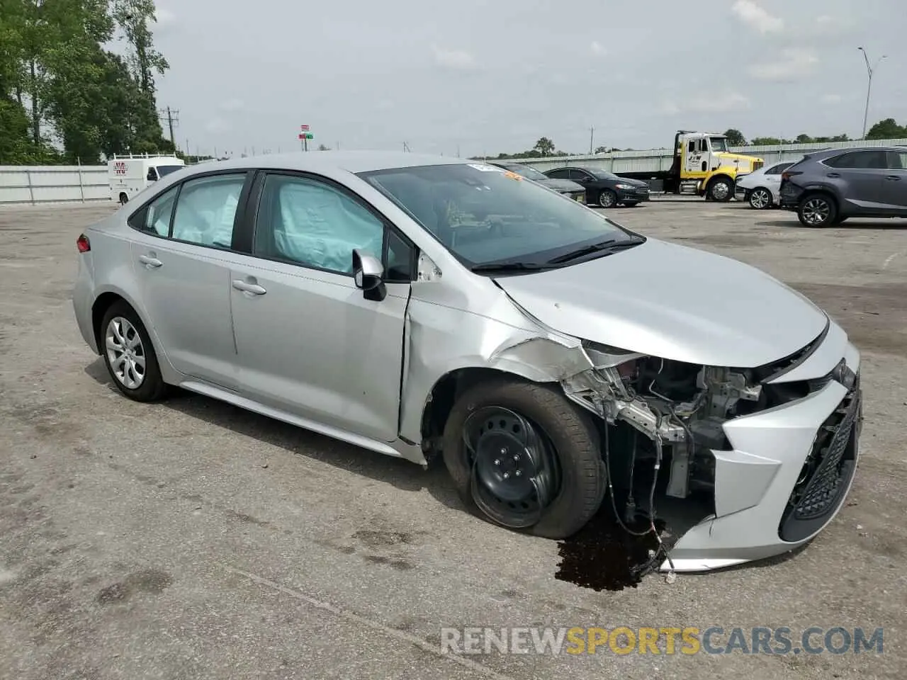 4 Фотография поврежденного автомобиля 5YFEPMAE9MP206173 TOYOTA COROLLA 2021