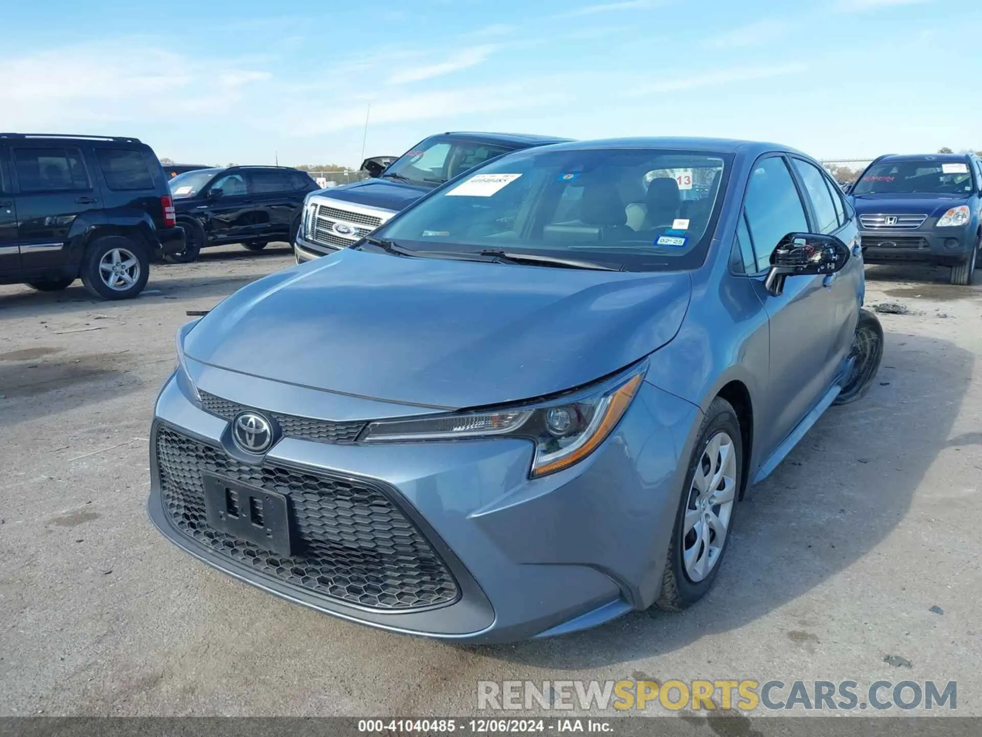 2 Photograph of a damaged car 5YFEPMAE9MP208764 TOYOTA COROLLA 2021