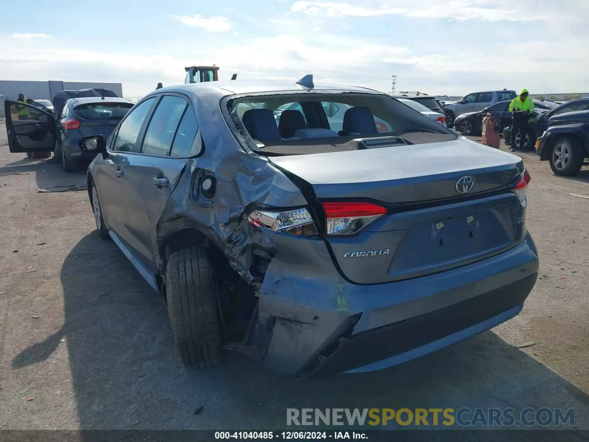 3 Photograph of a damaged car 5YFEPMAE9MP208764 TOYOTA COROLLA 2021