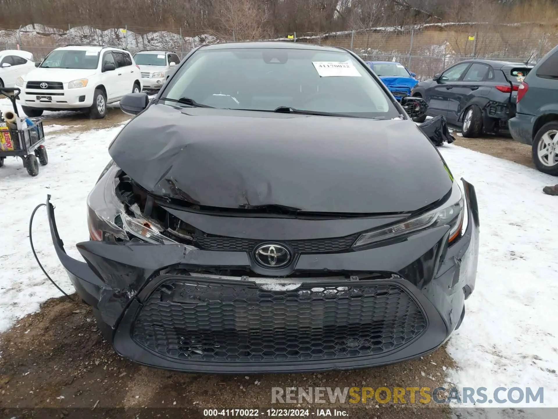 12 Photograph of a damaged car 5YFEPMAE9MP209316 TOYOTA COROLLA 2021