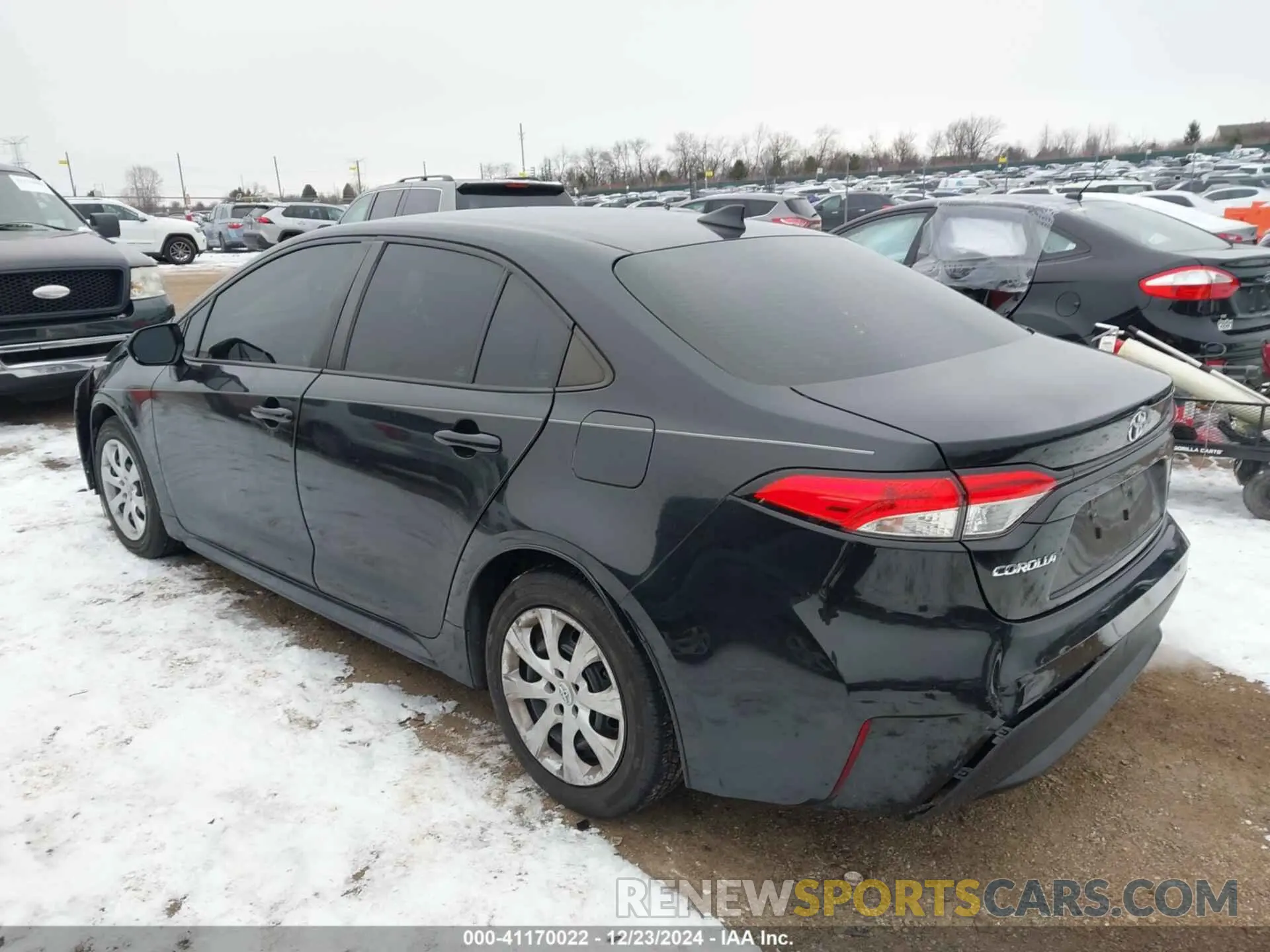 3 Photograph of a damaged car 5YFEPMAE9MP209316 TOYOTA COROLLA 2021
