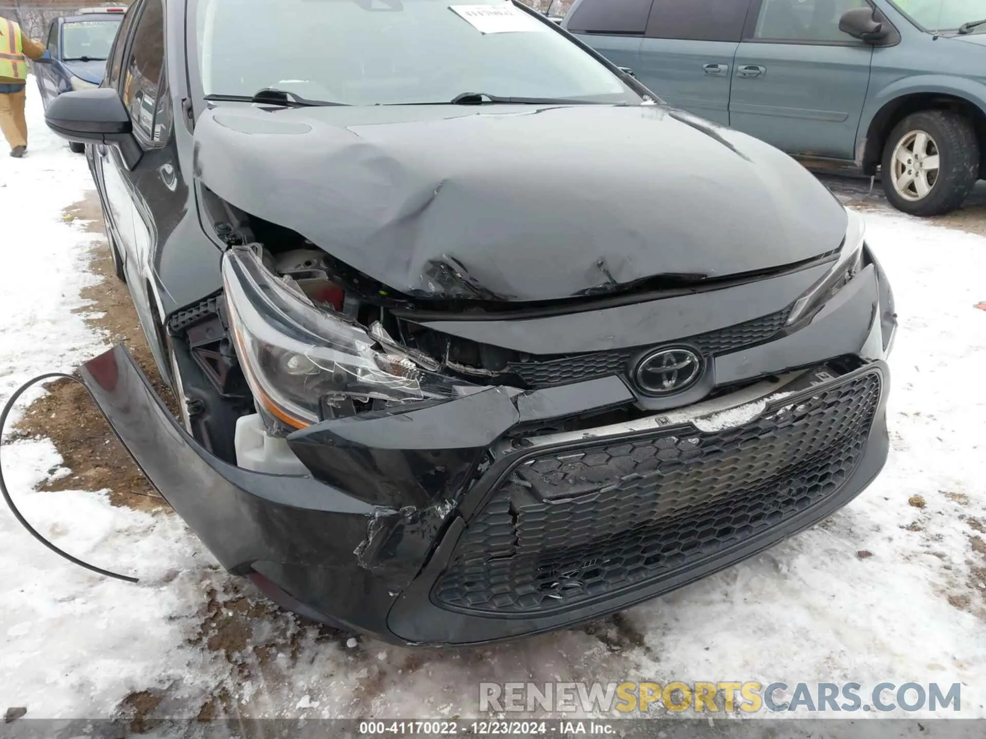6 Photograph of a damaged car 5YFEPMAE9MP209316 TOYOTA COROLLA 2021
