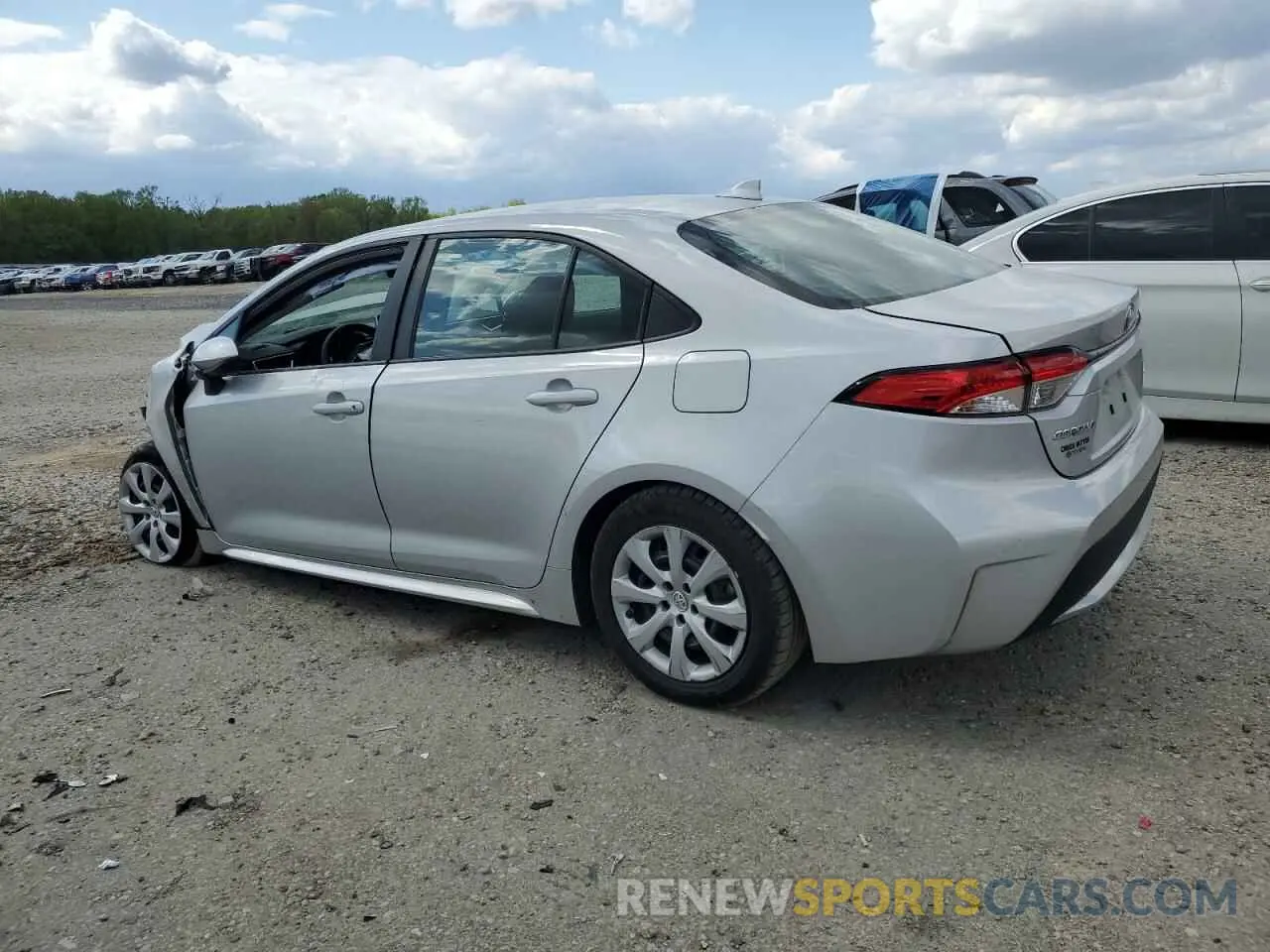 2 Фотография поврежденного автомобиля 5YFEPMAE9MP213480 TOYOTA COROLLA 2021