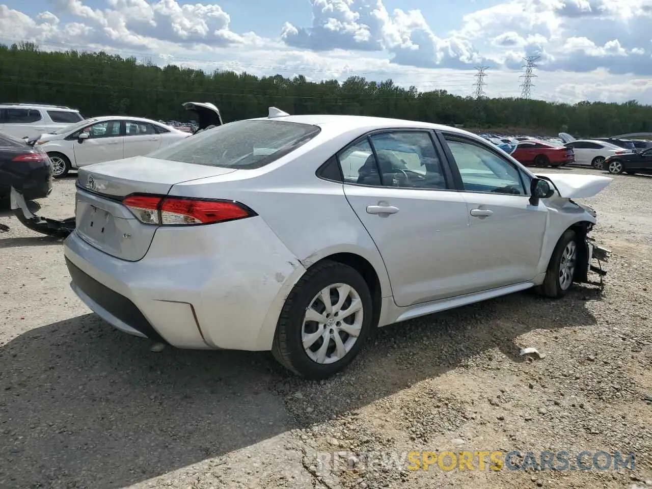 3 Фотография поврежденного автомобиля 5YFEPMAE9MP213480 TOYOTA COROLLA 2021