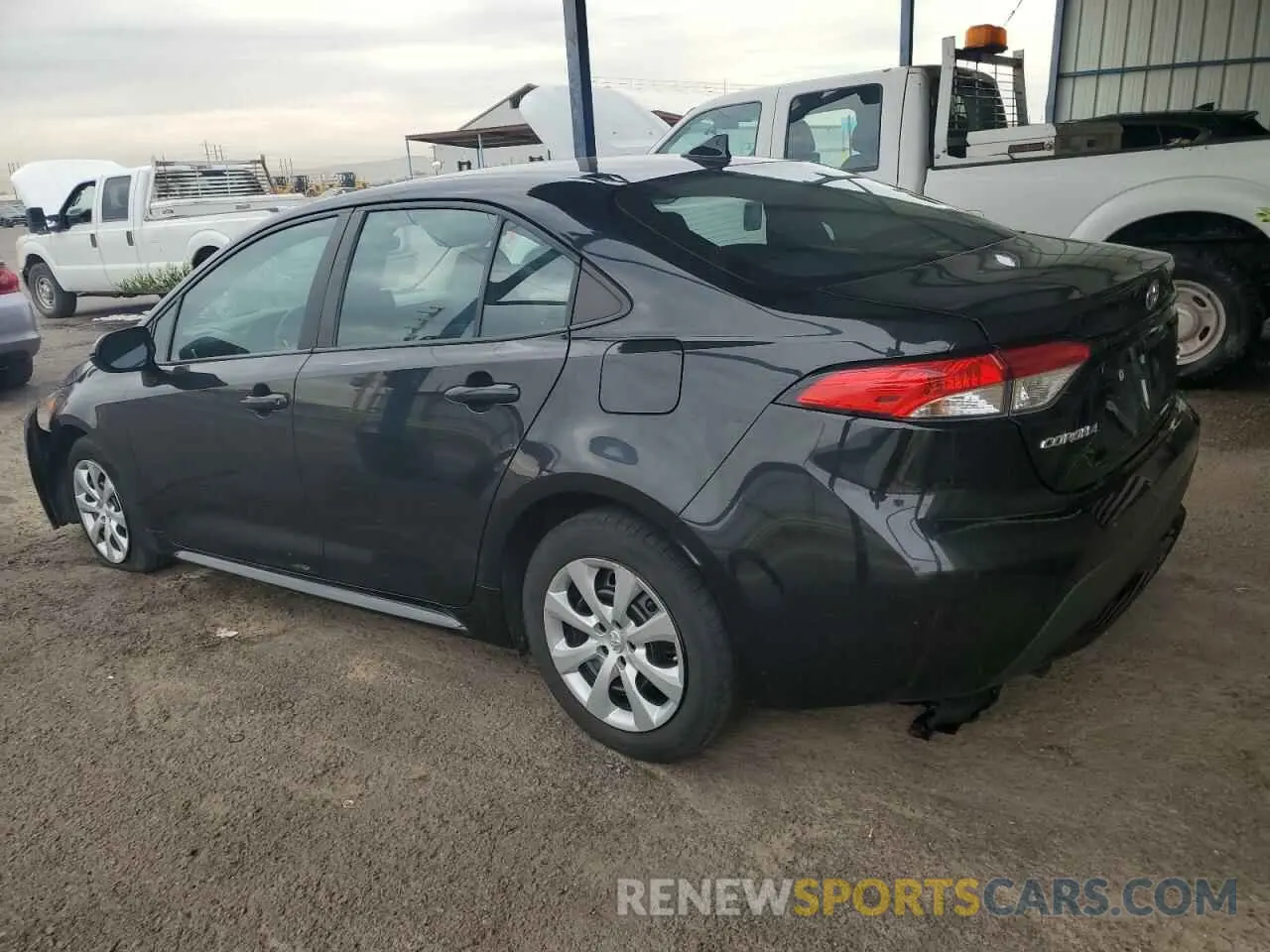 2 Photograph of a damaged car 5YFEPMAE9MP219019 TOYOTA COROLLA 2021
