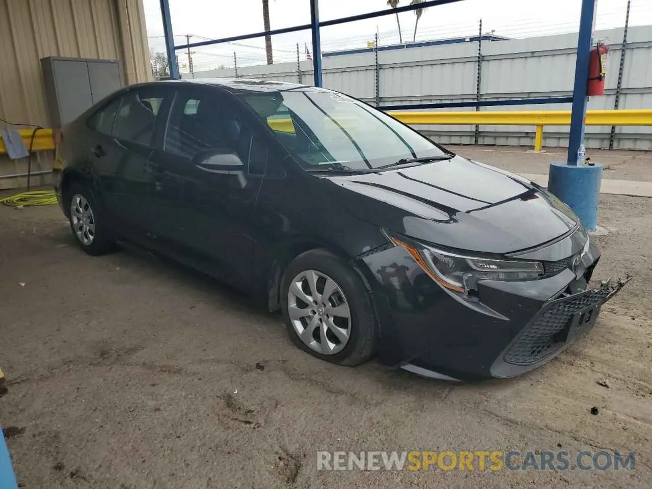 4 Photograph of a damaged car 5YFEPMAE9MP219019 TOYOTA COROLLA 2021