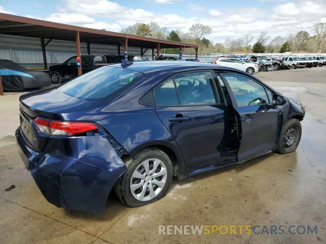 3 Photograph of a damaged car 5YFEPMAE9MP223359 TOYOTA COROLLA 2021