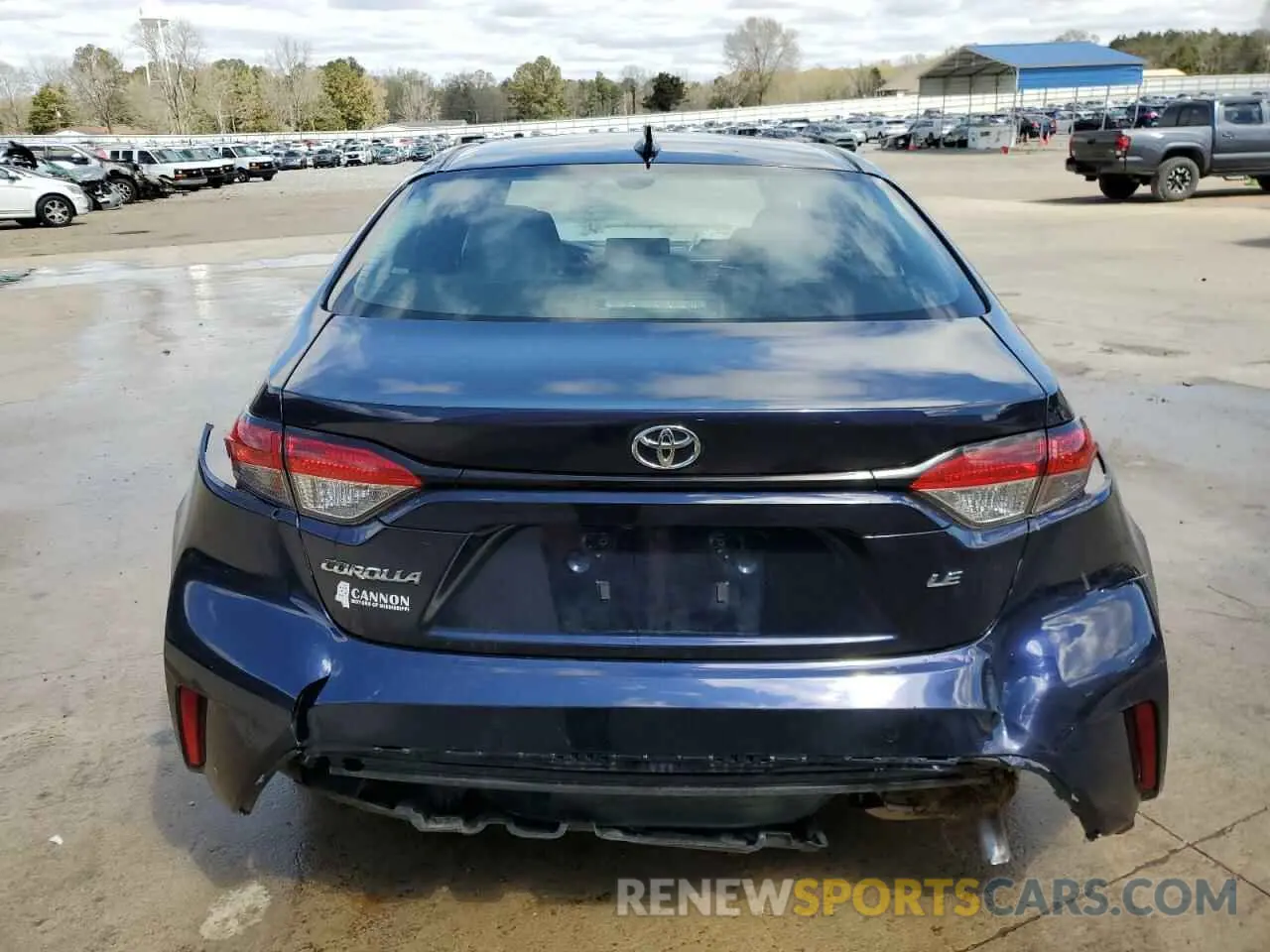 6 Photograph of a damaged car 5YFEPMAE9MP223359 TOYOTA COROLLA 2021