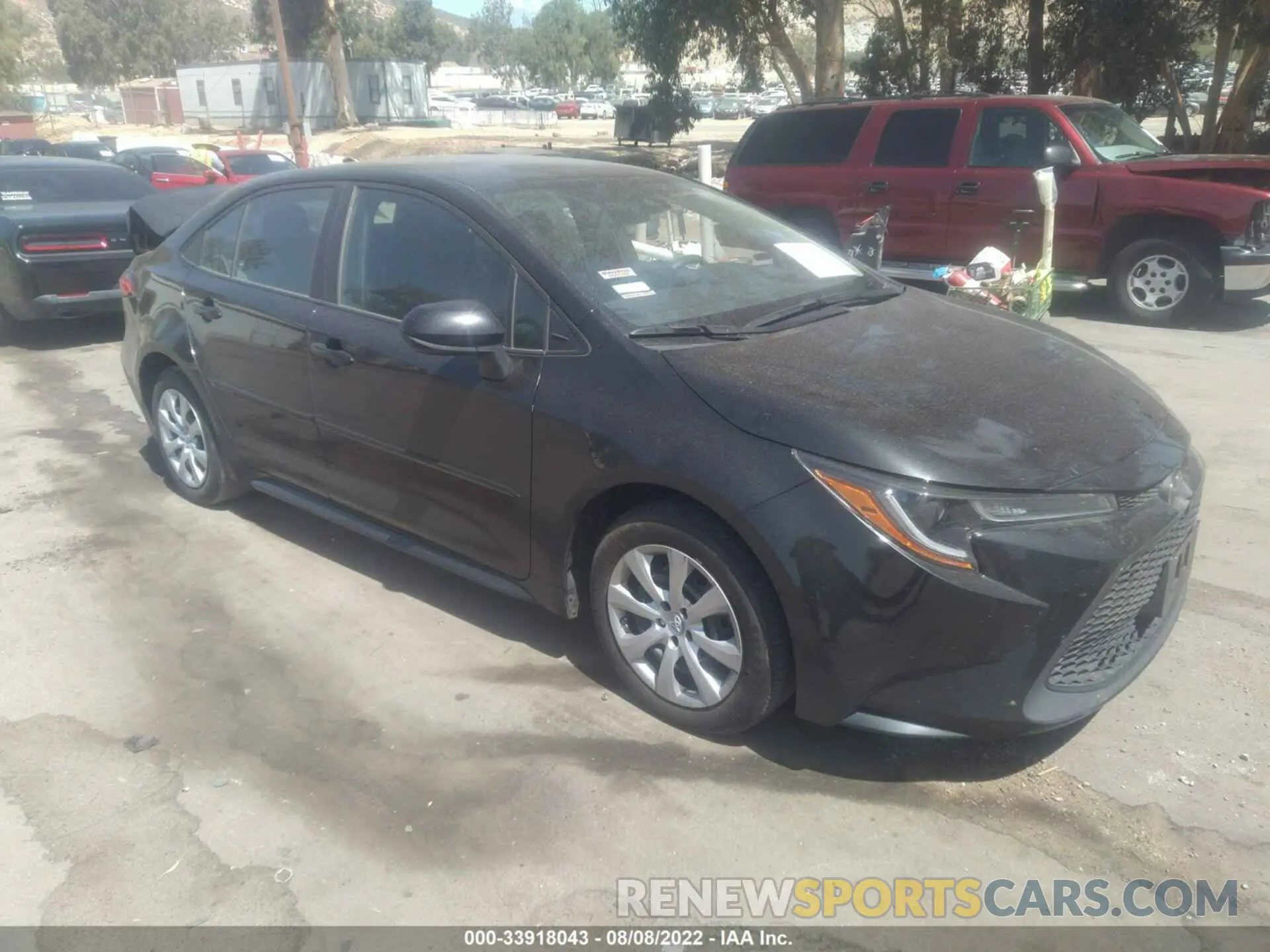 1 Photograph of a damaged car 5YFEPMAE9MP225323 TOYOTA COROLLA 2021