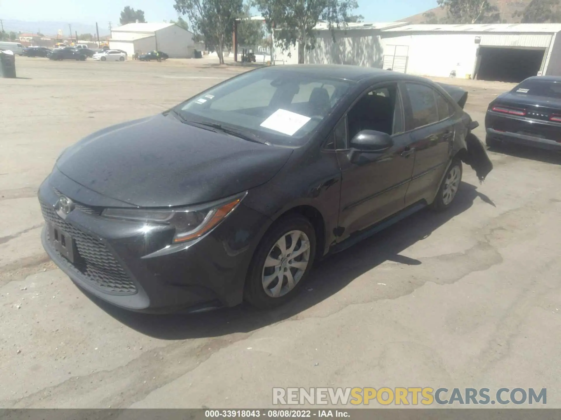2 Photograph of a damaged car 5YFEPMAE9MP225323 TOYOTA COROLLA 2021