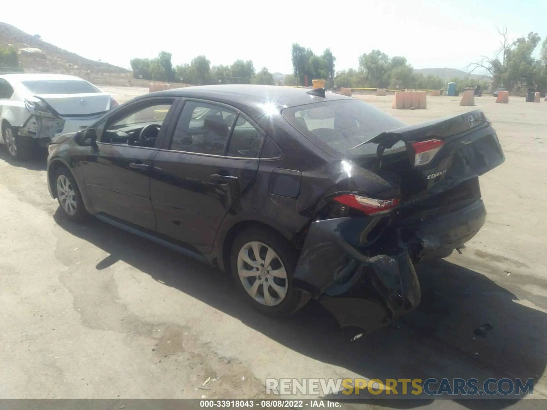 3 Photograph of a damaged car 5YFEPMAE9MP225323 TOYOTA COROLLA 2021